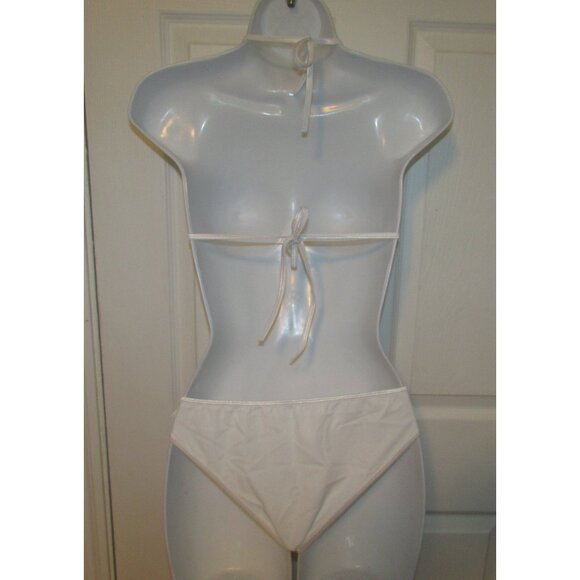 White O-Ring 1 Pc Monokini - NEW - Picture 5 of 11